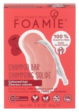 Foamie Shampoo Bar The Berry Best - Tuhý šampon s přirozeným pH 80 g