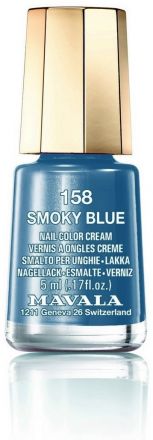 Mavala Minicolor Nail Care - Lak na nehty Smoky Blue č.158 5 ml