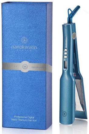 Nanokeratin Professional Digital Nano-Titanium Hair Iron - Žehlička na vlasy