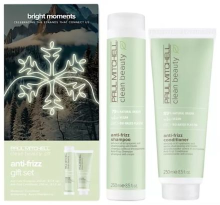 Paul Mitchell Clean Beauty Anti-Frizz Duo Set - Šampon 250 ml + kondicionér 250 ml Dárková sada