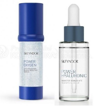 Skeyndor Power Oxygen Sada č. 2 - Sérum 30 ml + hydratační booster 15 ml Dárková sada