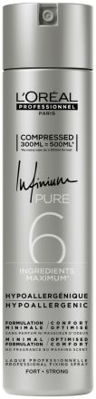 L´oréal Professionnel Infinium Pure Strong - Lak na vlasy strong 300 ml
