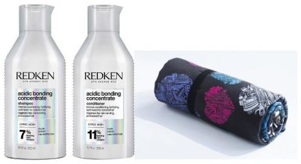 Redken Acidic Bonding Set - Šampon pro oslabené vlasy 300ml + Kondicioner pro oslabené vlasy 300ml Dárková sada