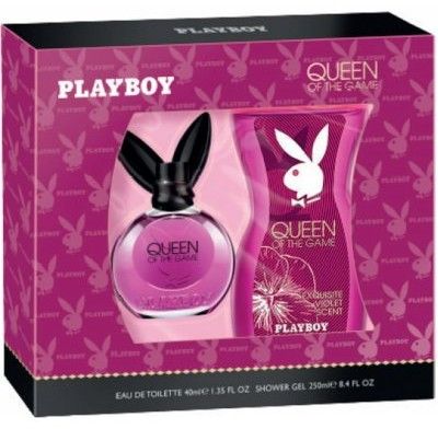 Playboy Queen of the Game Sada - EDT 40 ml + sprchový gel 250 ml Dárková sada