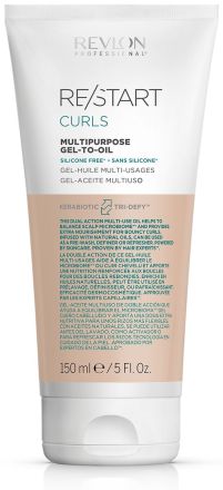 Revlon Professional Restart Curls Oil Transformative - Víceúčelový gel-olej na kudrnaté vlasy 150 ml
