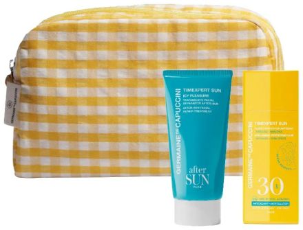 Germaine de Capuccini Timexpert Sun Set - Ochranná pleťová emulze anti-aging SPF30 50 ml + Regenerační pleťový krém po opalování 50 ml Dárková sada