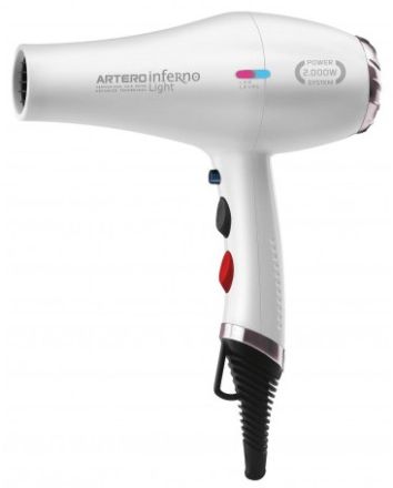 Artero Inferno Light 2000W - Fén na vlasy Bílý