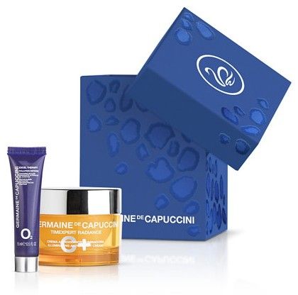 Germaine de Capuccini Timexpert C+ Set - Rozjasňující pleťový krém 50 ml + krém na oční okolí 15 ml Dárková sada
