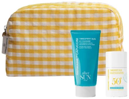 Germaine de Capuccini Timexpert Sun Set - Ochranná tyčinka SPF50 25 ml + regenerační pleťový krém 50 ml Dárková sada