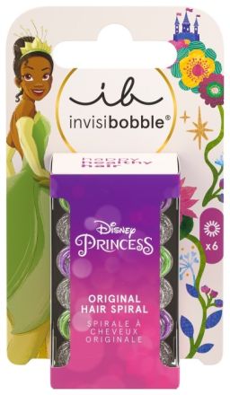 Invisibobble KIDS ORIGINAL Disney Tiana - Gumička do vlasů 6 ks