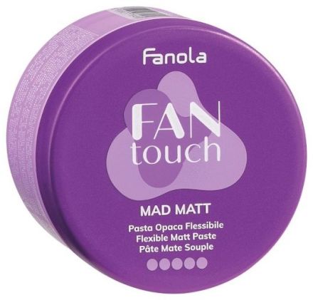 Fanola Fantouch Mad Matt Flexible Matt Pate - Flexibilní, měkká pasta na vlasy 100 ml