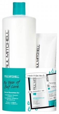 Paul Mitchell Moisture Big Set - Šampon 1000 ml + kondicionér 200 ml Dárková sada