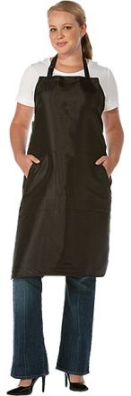 Olivia Garden Kadeřnická zástěra Černá