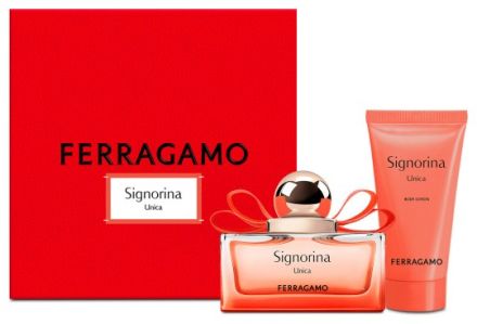 Salvatore Ferragamo Signorina Unica Set - EDP 50 ml + tělové mléko 50 ml Dárková sada