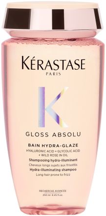 Kérastase Gloss Absolu Bain Hydra-glaze - Hydratační a rozjasňující šampon pro vlasy se sklonem ke krepatění 250 ml
