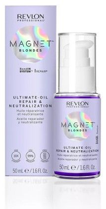 Revlon Professional Magnet Blondes Ultimate-oil Repair & Neutralization - Posilující vlasový olej proti lámání pro blond a odbarvené vlasy 50 ml