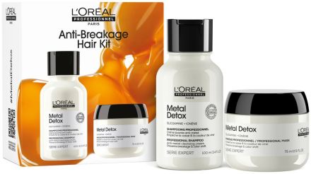 L´oréal Professionnel Serie Expert Metal Detox Duo Mini Set - šampon 100 ml + maska 75 ml Dárková sada