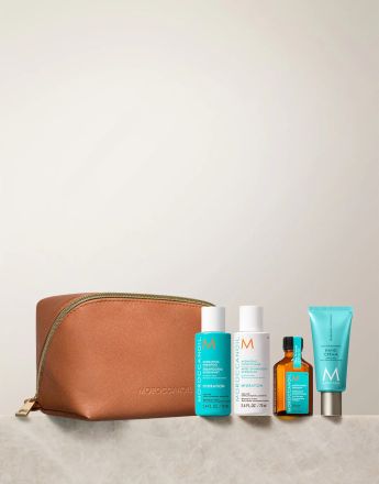 Moroccanoil Hydration Discovery Set - Šampon 70 ml + kondicionér 70 ml + olej 25 ml + krém na ruce 40 ml Dárková sada