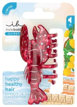 Invisibobble lipstar M SIC Lobster Lover - Skřipec do vlasů 1 ks