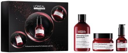 L´oréal Professionnel Vitamino Color Spectrum Trio Vánoční Set - Šampon 300 ml + maska 250 ml + sérum 50 ml Dárková sada