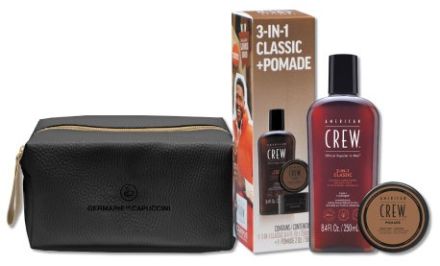 American Crew Classic Vánoční Set - Šampon 3 v1 250 ml + pomáda 50 ml Dárková sada