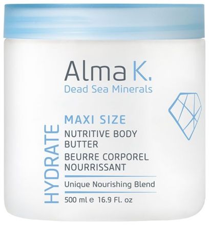 Alma K. Hydrate Nutritive Body Butter Maxi Size - Vyživující tělové máslo 500 ml