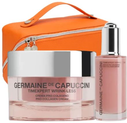 Germaine de Capuccini Timexpert Wrink Less Letní Set - Kolagenový krém proti vráskám 50 ml + Kolagenové sérum proti vráskám 50 ml Dárková sada