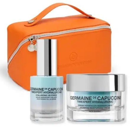 Germaine de Capuccini Timexpert Hydraluronic Rich Letní Set - Krém pro normální až suchou pleť 50 ml + Hydratační sérum 3D 30 ml Dárková sada