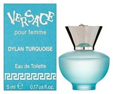 Luxusní dárková sada pro ženy s miniaturou Versace Turquoise EDT miniatura 5ml ZDARMA JAKO DÁREK!