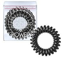 Invisibobble Power True Black - Maxi gumička do vlasů černá 3ks