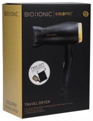 Bio Ionic GoldPro 1200W Travel Dryer - Cestovní fén na vlasy