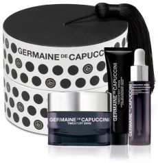 Germaine de Capuccini Timexpert SRNS Vánoční Sada - Regenerační krém 50 ml + oční krém 15 ml + noční reparační sérum 15 ml + kabelka Dárková sada