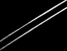 Pruženka/gumička plochá 1mm/10m transparent