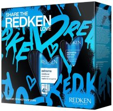 Redken Extreme Vánoční sada - šampon 300 ml + kondicionér 300 ml + Anti-Snap péče 250 ml Dárková sada