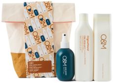 O&M Volume Gift Bag 2022 - Šampon 350 ml + kondicionér 350 ml + Texturizační sprej s mořskou solí 150 ml Dárková sada