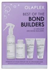 Olaplex Best of Bond Builders Blonde Set - Péče č.0 155ml + vlasová kůra č.3 100ml + šampon č.4 30ml + kondicionér č.5 30ml Dárková sada
