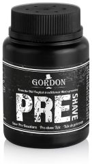 Gordon Barber Intimate Shaving Kit - Holicí strojek na intimní partie muže + Mastek na holení + Gel po holení + Cestovní pouzdro Dárková sada