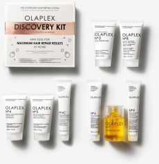 Olaplex Discovery Kit - No.3 hair Perfector 30 ml + No.8 maska 30 ml + No.4 šampon 30 ml + No.5 kondicionér 30 ml + No.4C šampon 20 ml + NO.6 20 ml + No.7 olej 30 ml + NO.9 sérum 20 ml Dárková sada