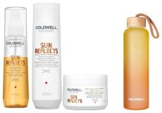Goldwell Dualsenses Sun Reflects Set - Šampon 250ml + Sluneční maska 200ml + Sluneční sprej 150ml Dárková sada