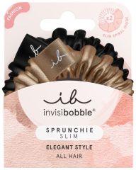Invisibobble SPRUNCHIE SLIM True Golden I - Gumička do vlasů 2 ks