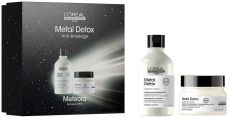 L´oréal Professionnel Serie Expert Metal Detox Duo Vánoční Set - Šampon 300 ml + maska 250 ml Dárková sada