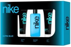 Nike Ultra Blue Men Set - EDT 100 ml + sprchový gel 75 ml + balzám po holení 75 ml Dárková sada
