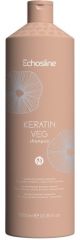 Echosline Keratin Veg Shampoo - Šampon pro barvené a chemicky ošetřen vlasy 1000 ml
