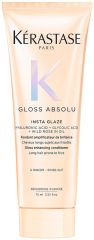 Kérastase Gloss Absolu Insta Glaze Fondant Mini - Hydratační a rozjasňující péče pro vlasy se sklonem ke krepatění 75 ml Cestovní balení