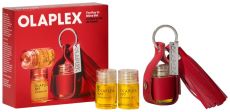 Olaplex The Key to Shine Set - N°.7 Bonding Oil™ 3 x 7,5 ml + Pouzdro s přívěskem na klíče Dárková sada