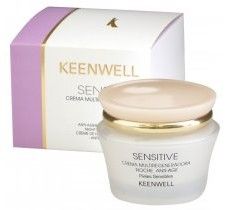 Keenwell Sensitive Anti-Ageing Multiregenerativ Night Cream - noční regenerační krém pro citlivou pleť 50 ml