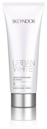 Skeyndor Urban White Shield Hand Cream - Ochranný krém na ruce proti pigmentovým skvrnám SPF15 75ml