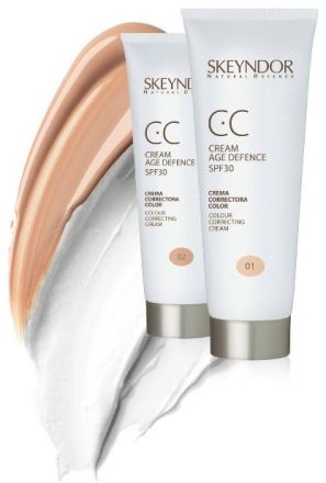 Skeyndor Natural Defence CC Cream Age Defence SPF30 - Tónující krém 40ml