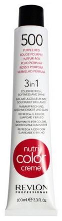 Revlon Professional Nutri Color Cream - Barevná hydratační maska č. 500 purpurově červená 100ml