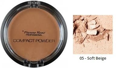 Pierre René Compact Powder Professional - Kompaktní pudr 05 Soft Beige 8g